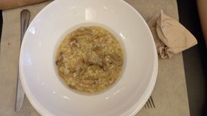 Risotto at Vegano A Seimeira in Lugo