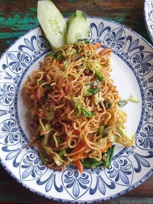 Mie goreng 35k rp at Little Bird in Sanur