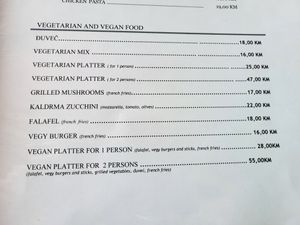  at Restoran Kaldrma in Mostar