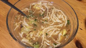 The Vegan Wok at The Vegan Fair at Dizengoff Center in Tel Aviv