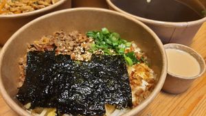 The Vegan Wok at The Vegan Fair at Dizengoff Center in Tel Aviv