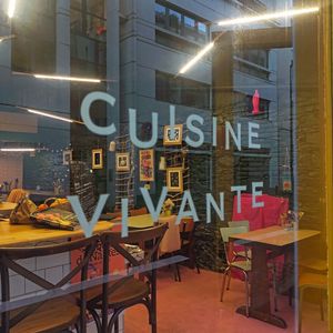 Le cafe at Virginie's Café in Nantes