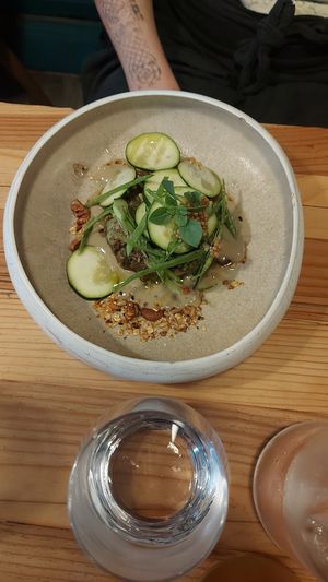 Aubergine miso at V&G Gastro in Avignon