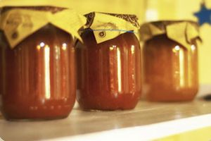 Tomatoes from the own production  at Agriturismo Ristorante Il Melograno di Banditella in Grosseto