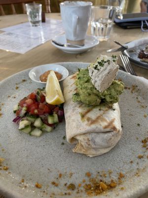 Burrito 18$   at The Coterie in Korumburra