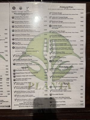   at Planta Vegetarian Restaurant in Negombo
