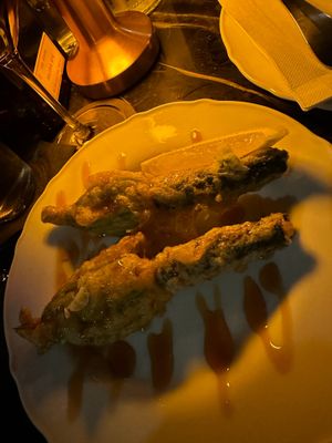 Zucchini Flower at Frankie Cadillac in Surry Hills