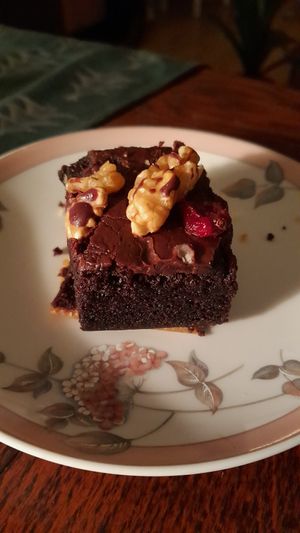 Brownie at Lente - Vegan Patisserie in Gouda