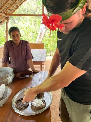  at Organic Cooking Class in Sigiriya