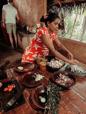  at Organic Cooking Class in Sigiriya