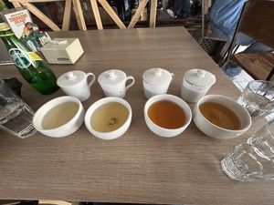 Loved the create your own tea flight!   Buddha’s potion was prob my fav and the cosmic Kathmandu!   They were all great   at Himalayan Java  in Kathmandu
