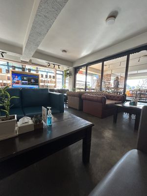 Inside   at Himalayan Java  in Kathmandu