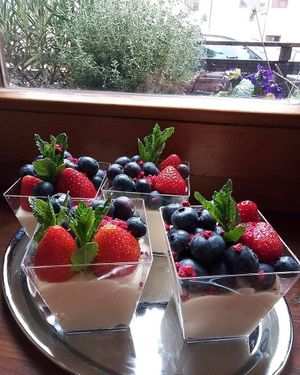 Dezerts ( veget i vegetarian, glutenfree) at Lucky's Vege Bistro in Trebic