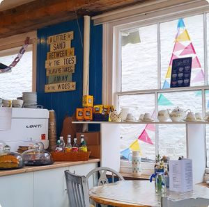 Cute and cosy at Jam First in Fowey