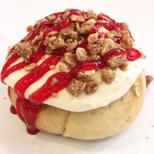 Strawberry Amaretto Pie! at Cinnaholic in Midlothian