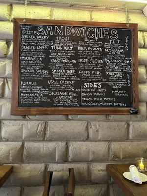 Menu  at Runner & Stone in Brooklyn