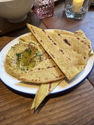 Spicy Curried Hummus  at Runner & Stone in Brooklyn