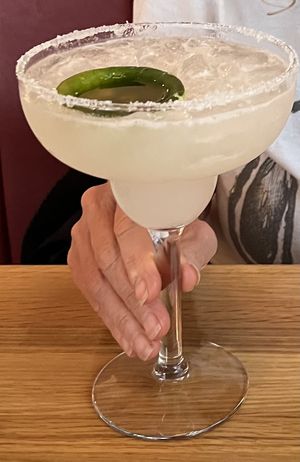 Thunderbird Margarita  at Silver Diner in Chantilly