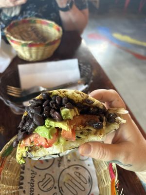 Vegan Arepa  at Arempa's in Midvale