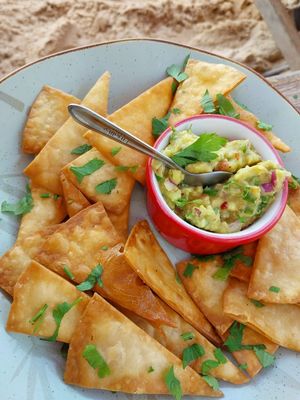 Guacamole at Chiringuito in Marau