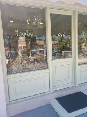 Shop front at Daphne's in Patmos