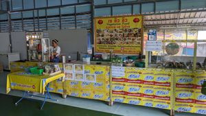 Shop view at J Chill Chill Vegetarian Restaurant in Nong Khai