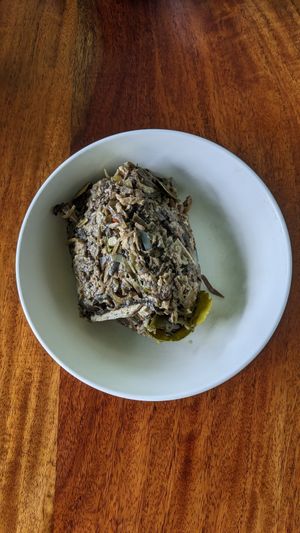 Steamed vegetable at J Chill Chill Vegetarian Restaurant in Nong Khai