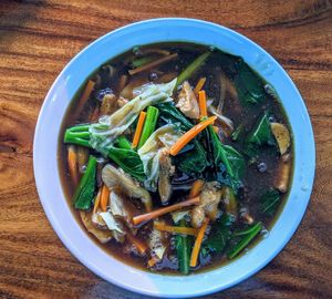 Lad na at J Chill Chill Vegetarian Restaurant in Nong Khai