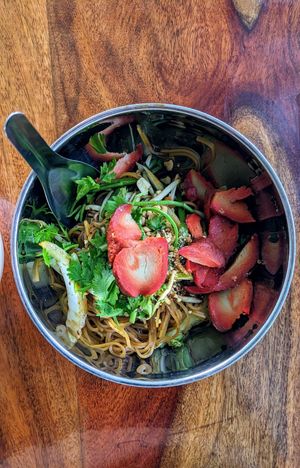  at J Chill Chill Vegetarian Restaurant in Nong Khai