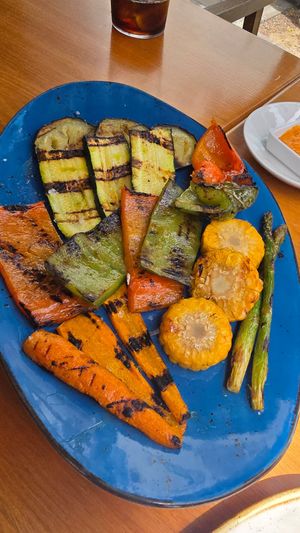 Roasted/grilled vegetables at L'Estret in Palafrugell