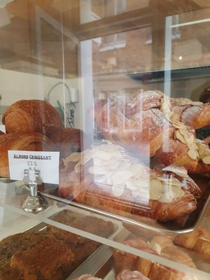 Pastries at Bean's Café in East London