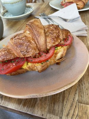   at Bean's Café in East London