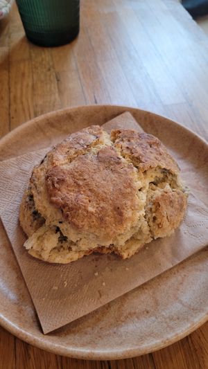  at Bean's Café in East London