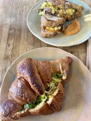   at Bean's Café in East London