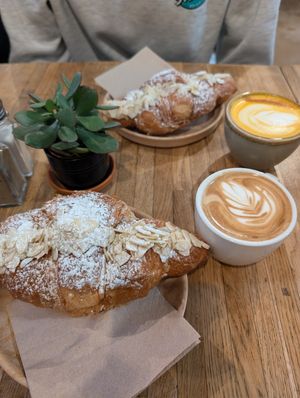  at Bean's Café in East London