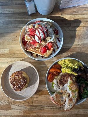  at Bean's Café in East London