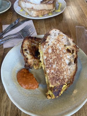   at Bean's Café in East London