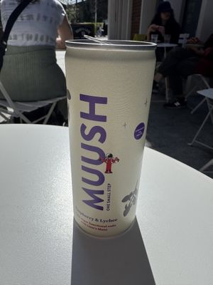   at Bean's Café in East London