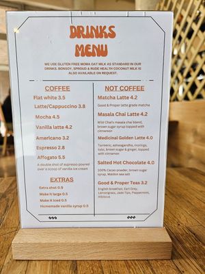  at Bean's Café in East London