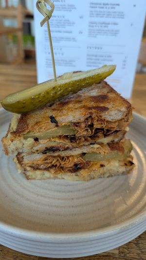  at Bean's Café in East London