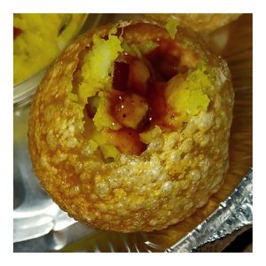 Pani Puri at Motu Indian Kitchen in East Longmeadow