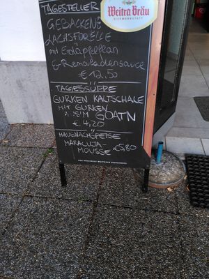 Tagesgerichte at Tupi im Goatn in Vienna