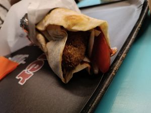 Falafel at Doner House in Corfu