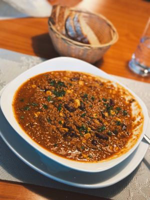 Chili sin Carne  at Kickerhüttle Degerfelden in Rheinfelden