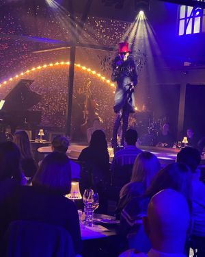   at The Emerald Room in Darlinghurst