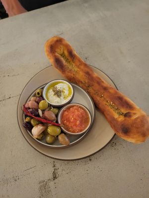 Focaccia at SHŌSH in New York City