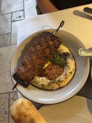 Celery schawarma   at SHŌSH in New York City