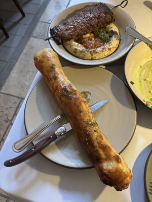 Homemade bread   at SHŌSH in New York City