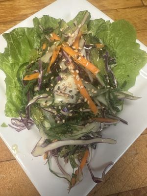 Seaweed salad with crunchy vegetables!  at Asian Gourmet Too  in Palm Bay
