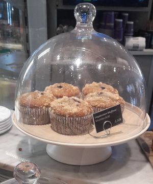 Muffins at Cafe Eliel in Helsinki